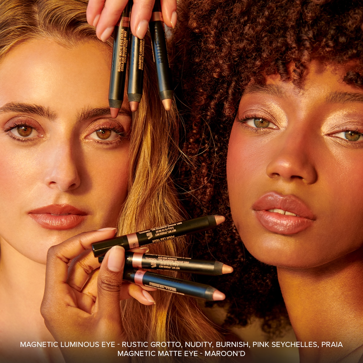 NUDE BEACH 6 PC EYE PENCIL PALETTE (SOMBRAS PARA OJOS)